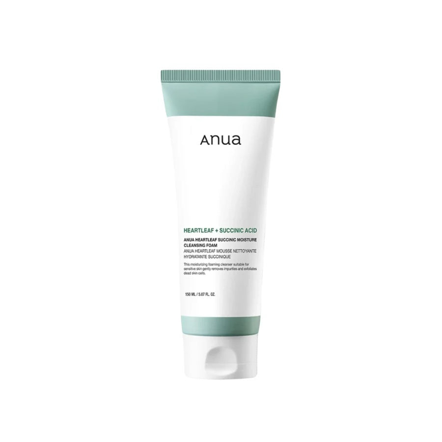 Anua Heartleaf Succinic Moisture Cleansing Foam (150 mL)