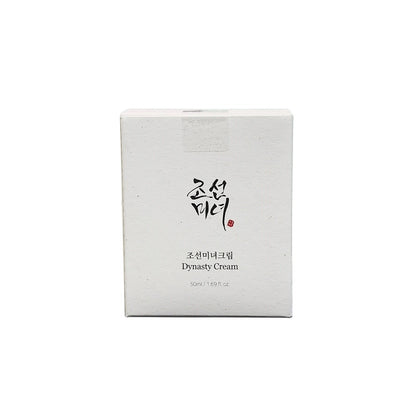 Product label for Beauty of Joseon Dynasty Cream (50 mL)