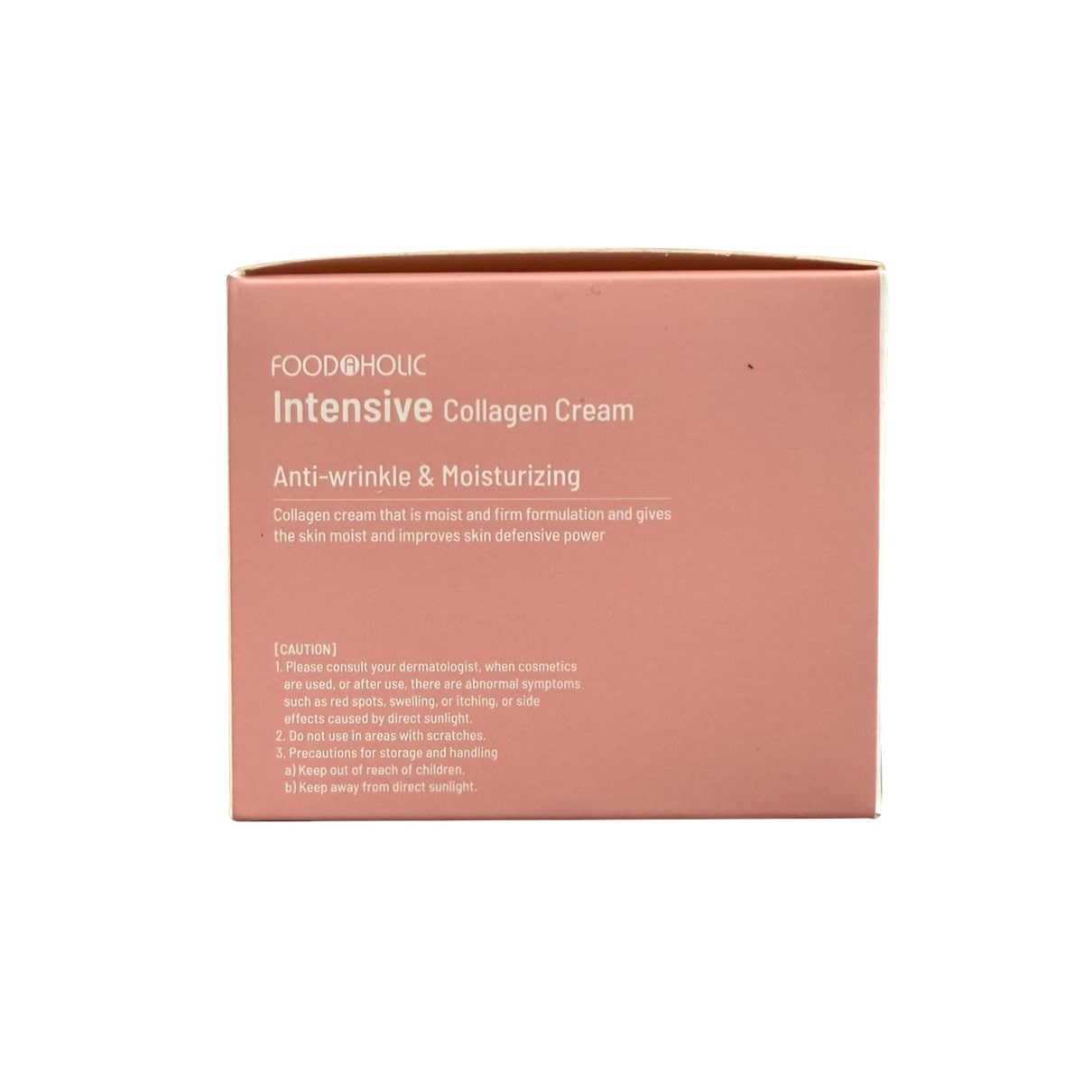 Cautions for Foodaholic Intensive Collagen Cream (100 mL)