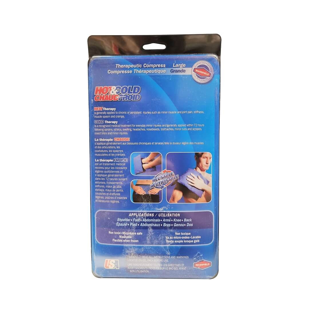 Description for Mansfield Therapeuitic Compress Hot & Cold (Large)