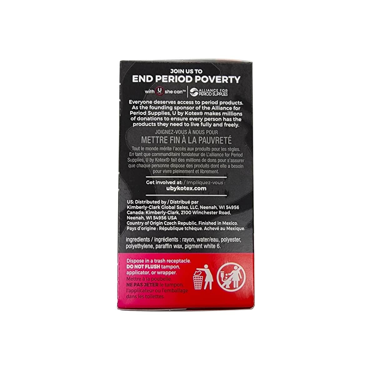 Description for U by Kotex Click with ComfortFlex Super Plus Tampons (16 count)