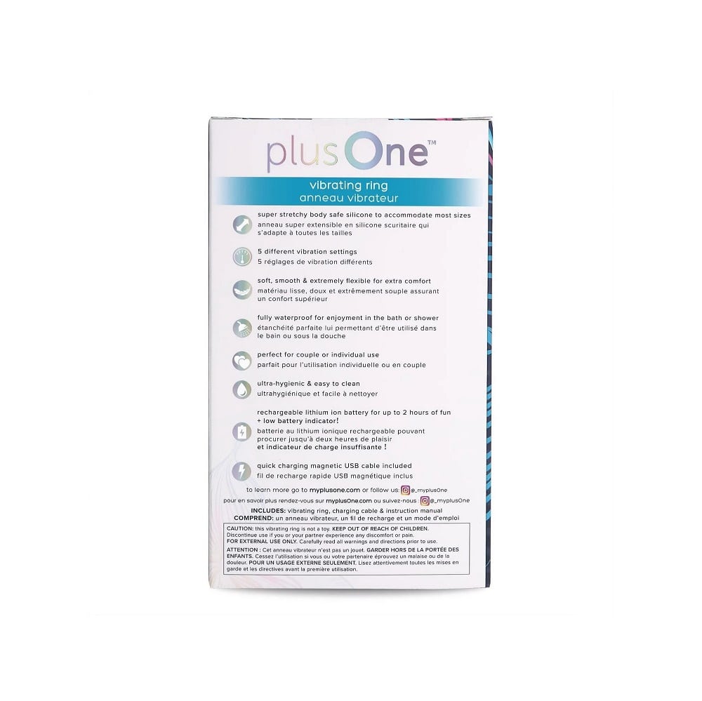 Description for plusOne Vibrating Ring