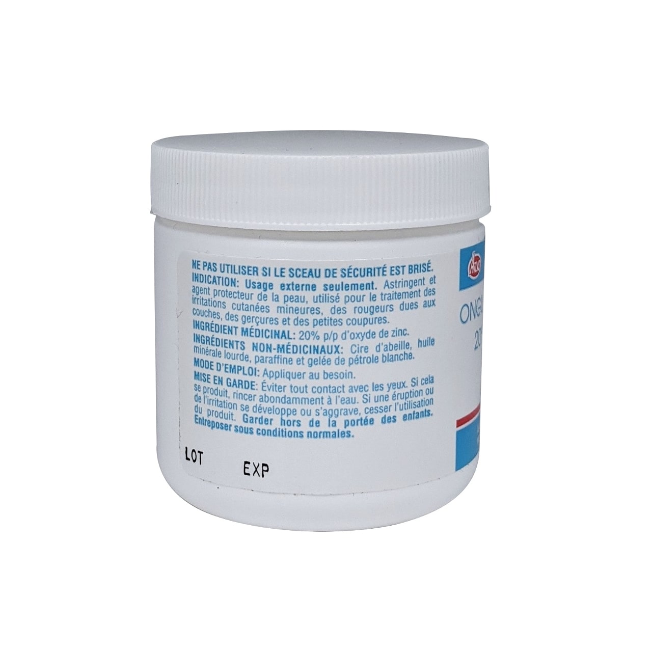 Atlas 20% Zinc Ointment (100 grams)