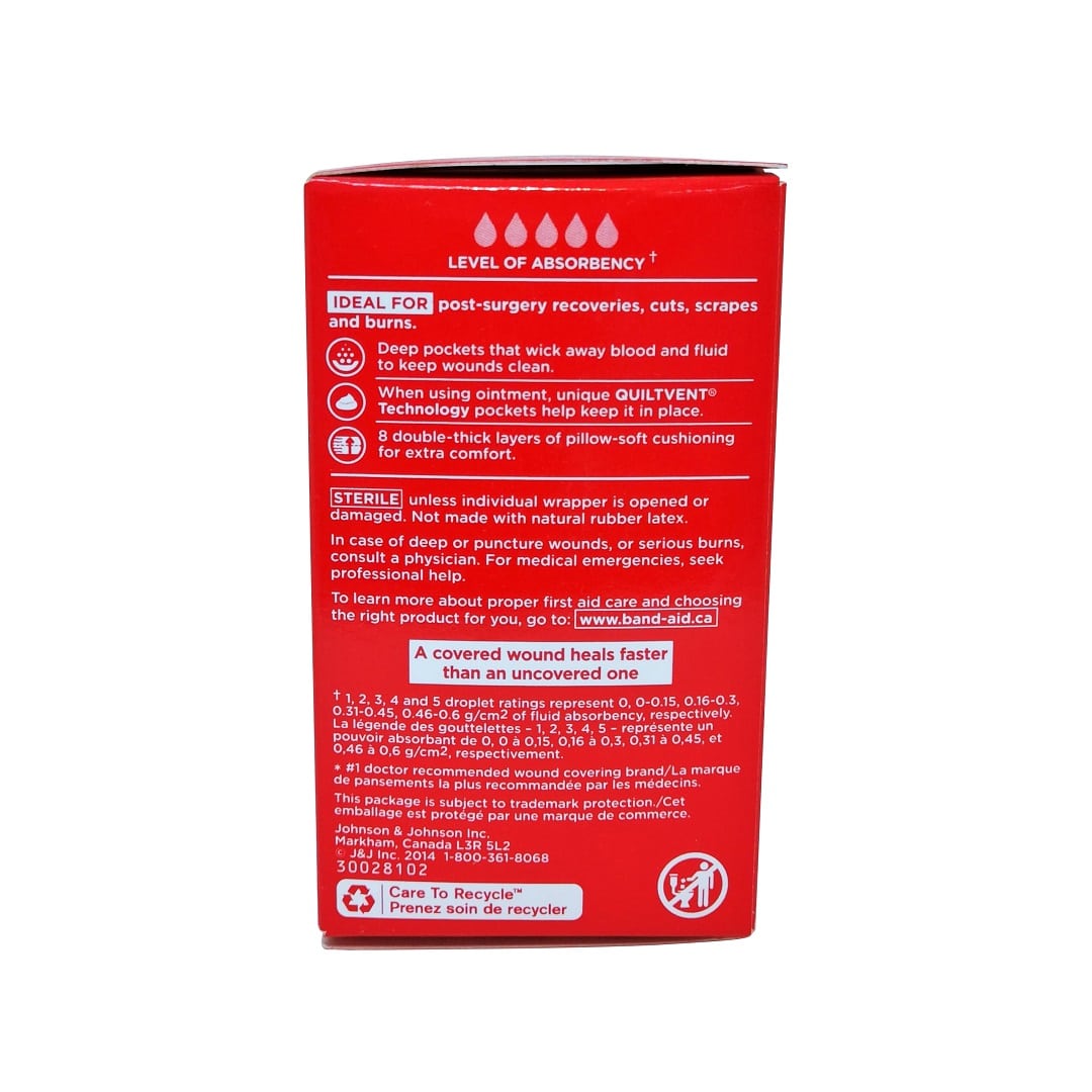 Band-Aid Sterile Gauze Pads 2"x2" (10 pads)