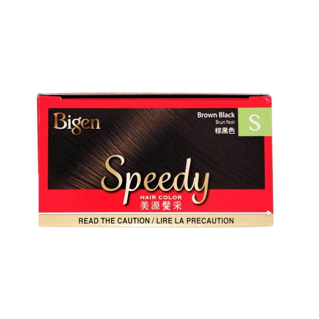 Bigen Speedy Hair Color Brown Black (S) (80 grams)