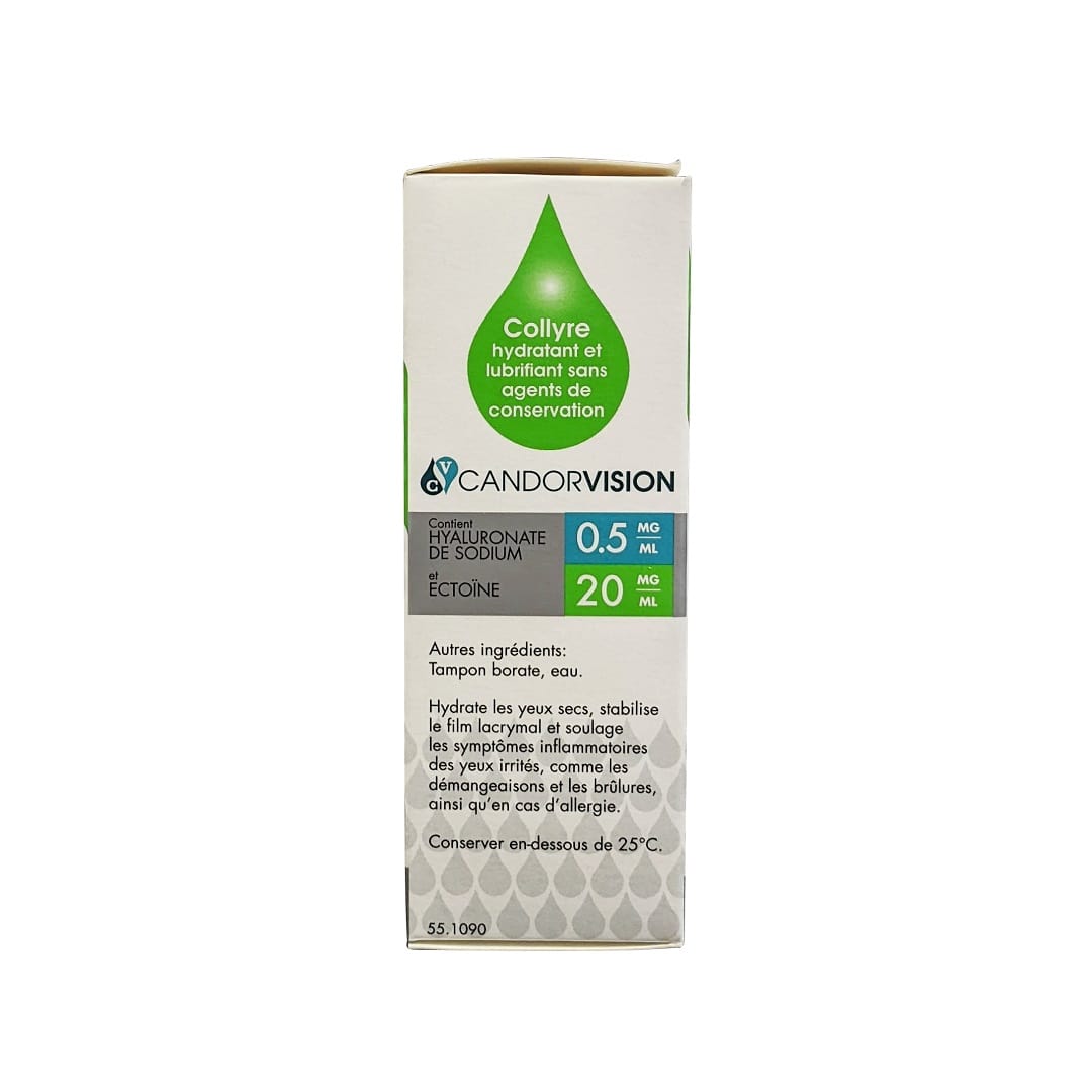 CandorVision Hylo-Dual Lubricating Eye Drops Dry Eye and Allergy (10 mL)