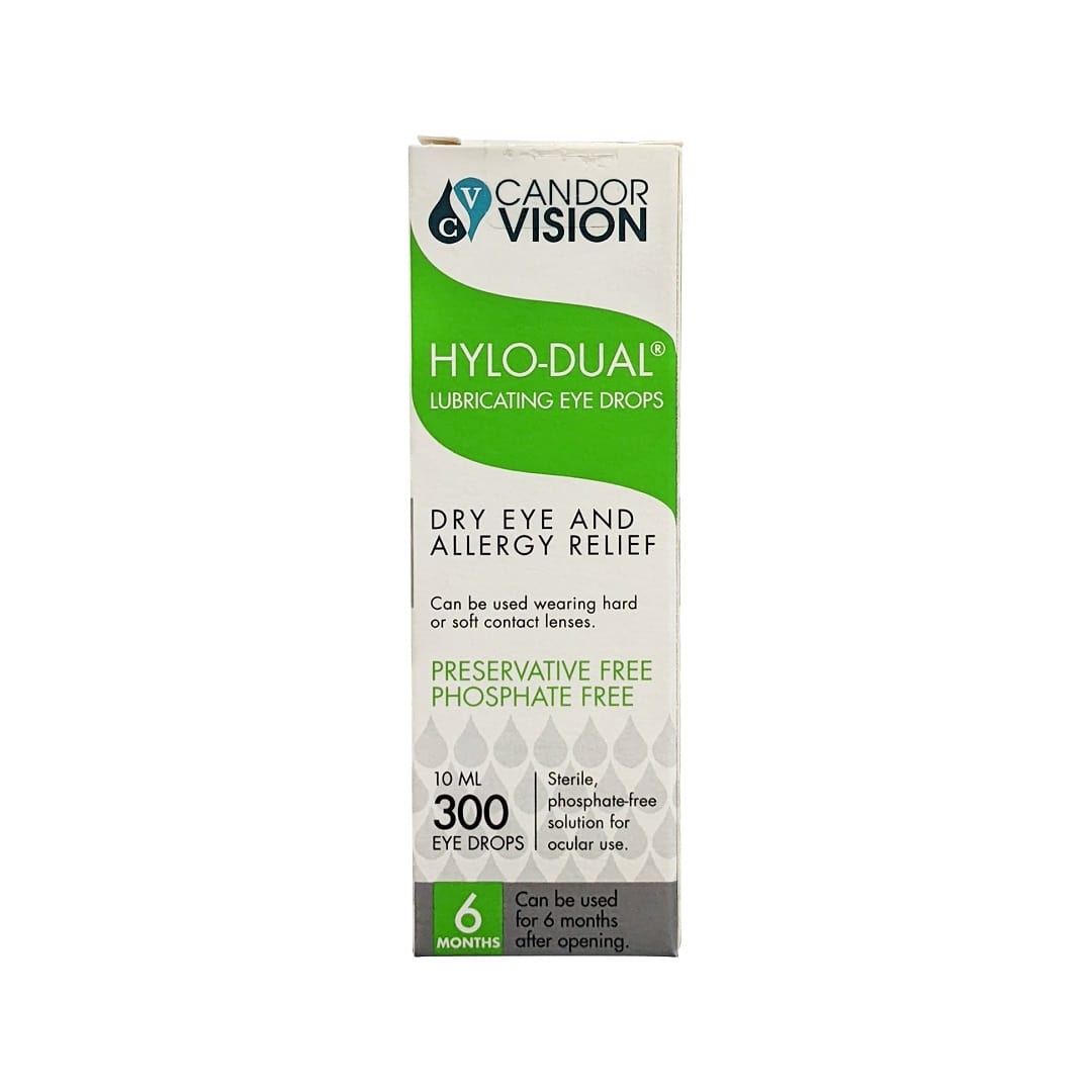 CANDOR VISION HYLO DUAL INTENSE 300 Eye Drops (10ml) • Mt. Pleasant  Optometry