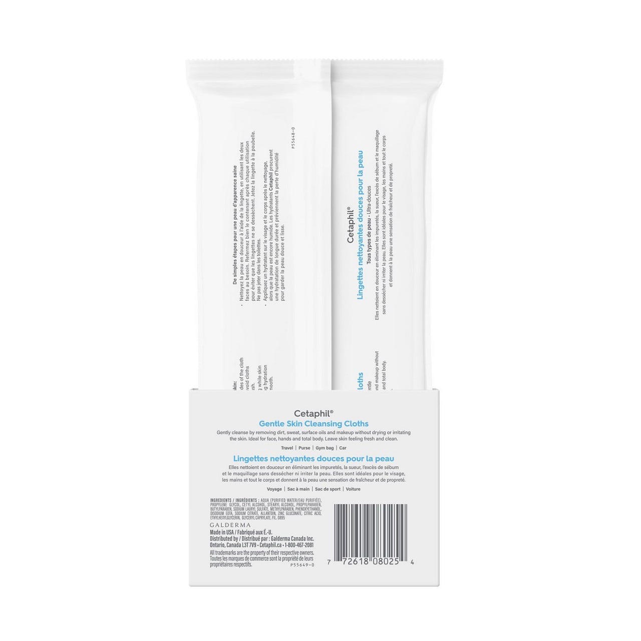 Description for Cetaphil Gentle Skin Cleansing Cloths (25 count)