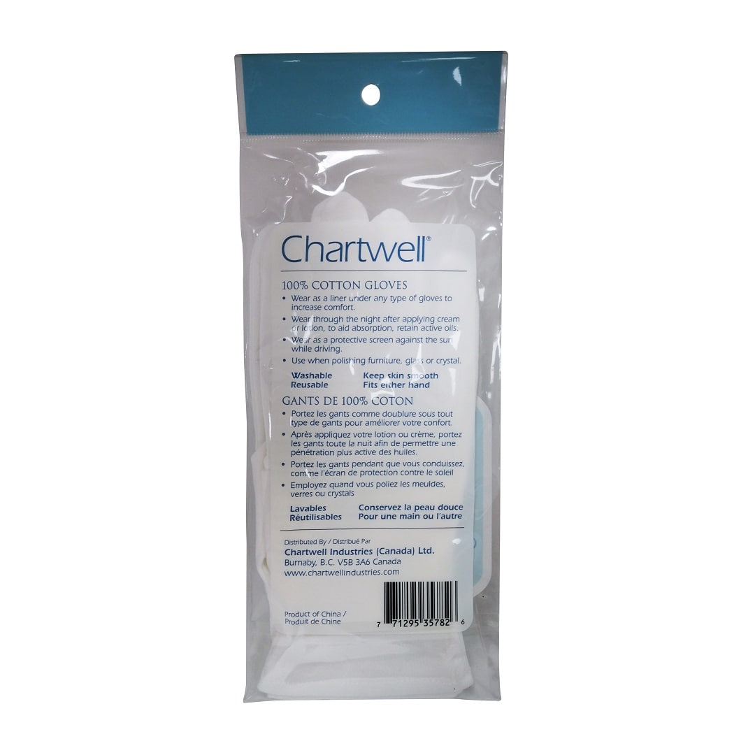 Chartwell 100% Cotton Gloves (Small)