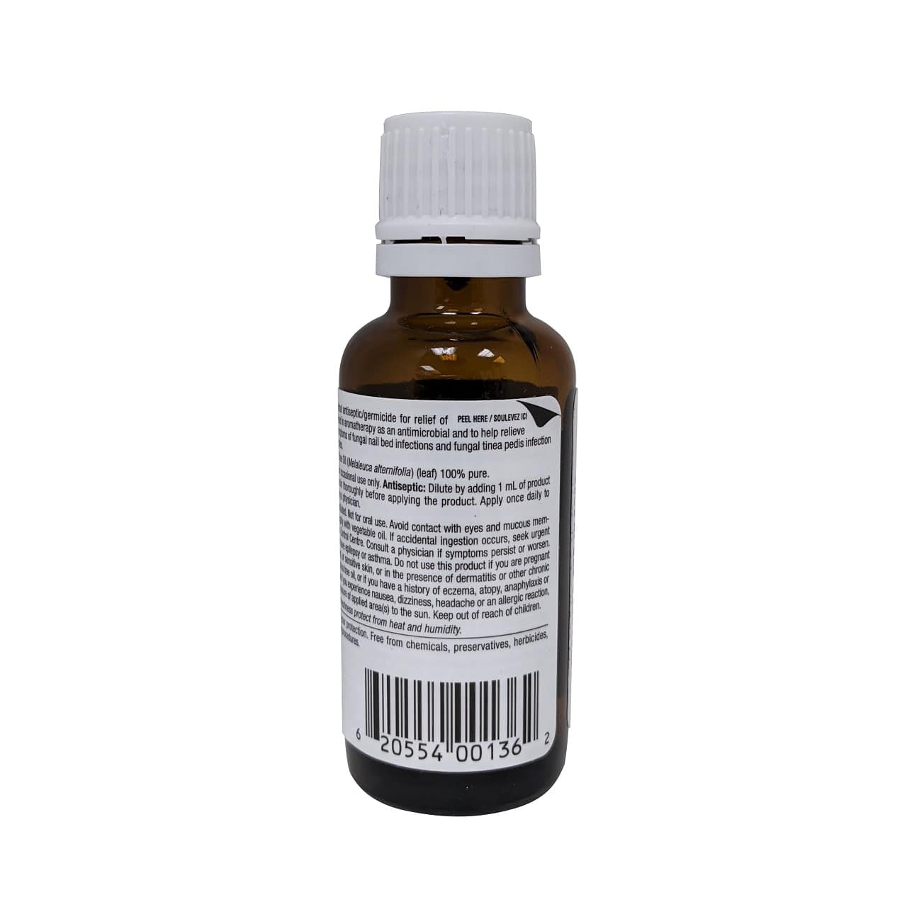 Use, ingredients, and caution for Holista Tea Tree Oil 100% Pure (25 mL) 2 of 2