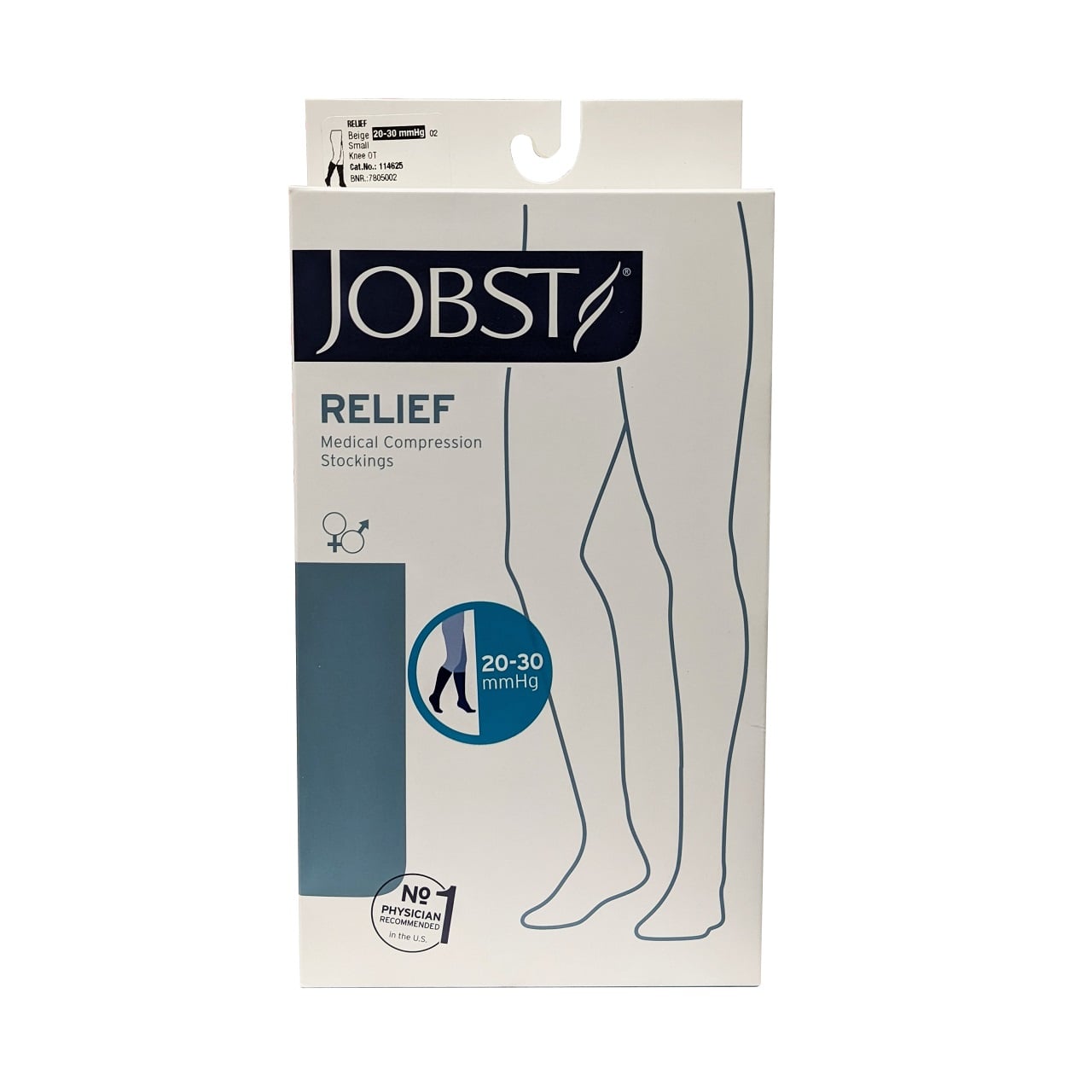 Jobst Relief Compression Stockings 20-30 mmHg - Knee High / Open Toe / –   (by 99 Pharmacy)
