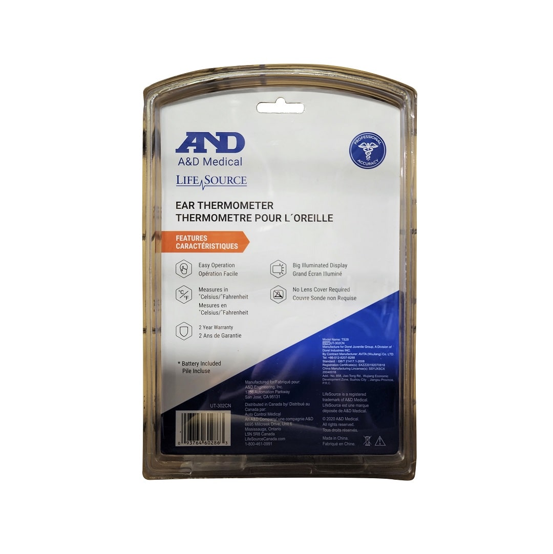 Features of Life Source Ear Thermometer