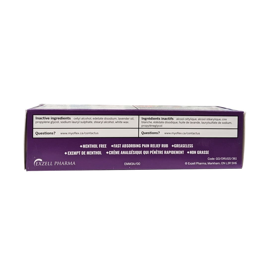 Product info for Myoflex Maximum Strength Cream (100 grams) 3 of 3