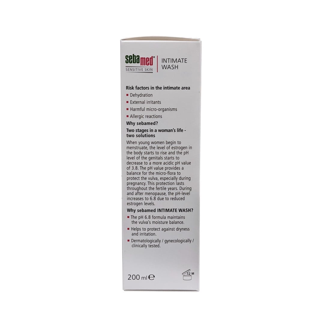 Description for Sebamed Feminine Intimate Wash for Women Aged 50+ pH 6.8 (200 mL)