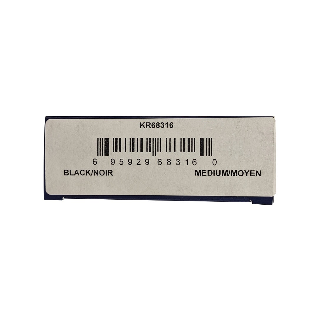 Product details for Support Plus by Therafirm 20-30 mmHg - Men's Trouser Socks / Black (Medium)