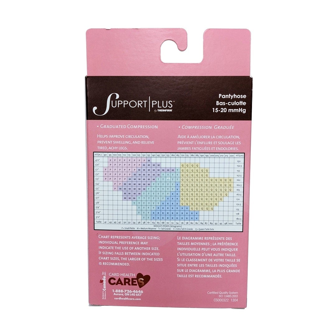 Support Plus by Therafirm 15-20 mmHg - Pantyhose / Natural - Medium