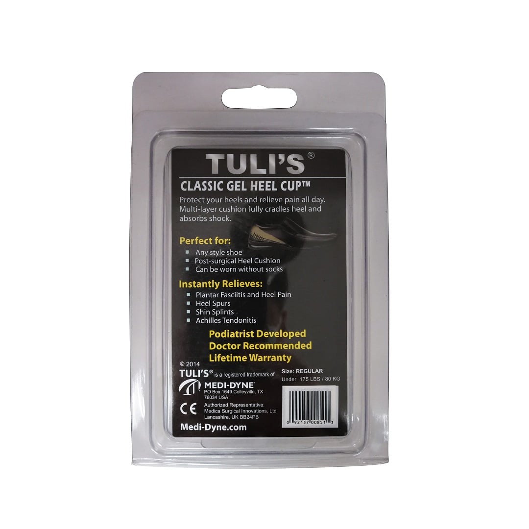 Tuli's Classic Gel Heel Cups (1 pair)