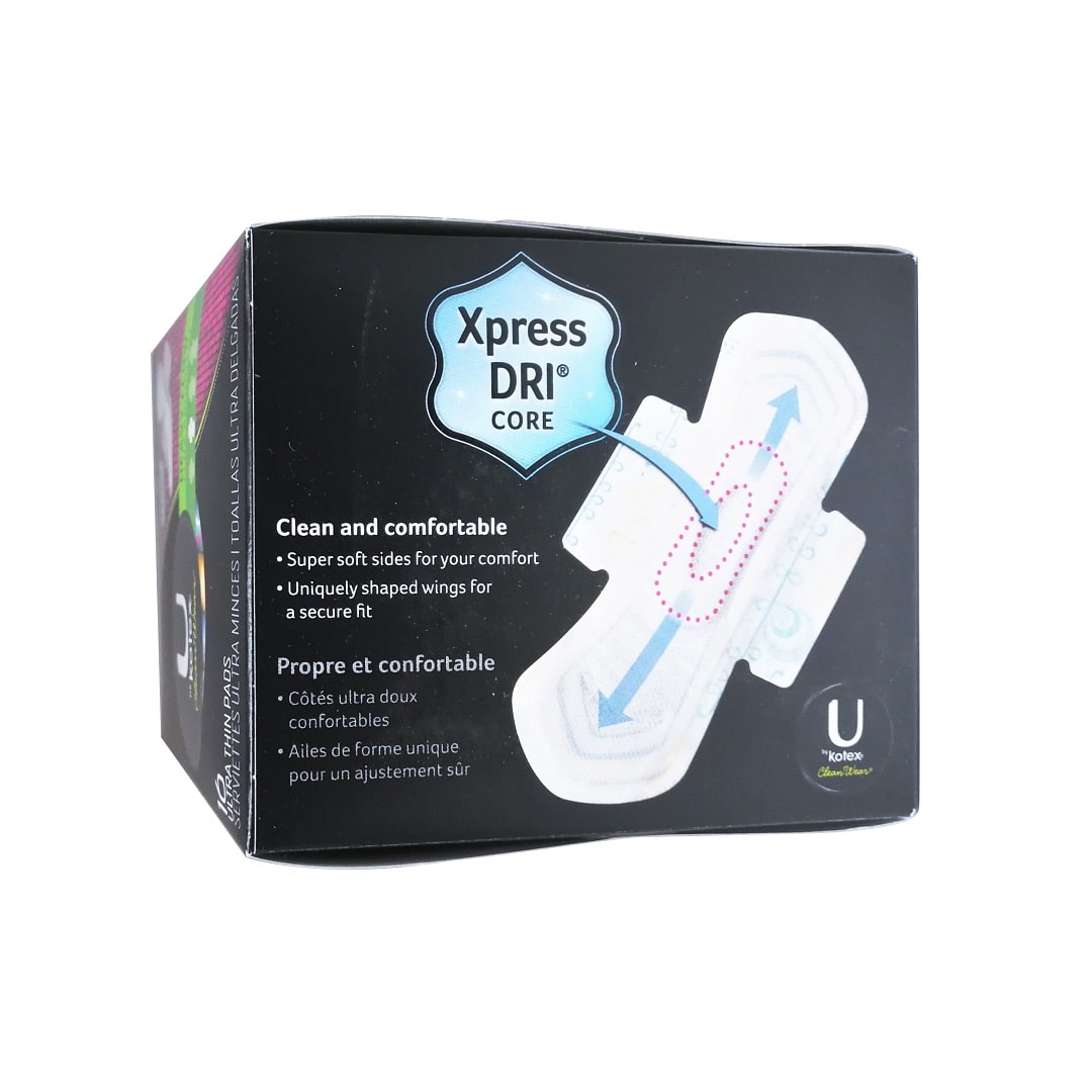 Technology for U by Kotex Heavy Flow Ultra Thin Pads (16 count)