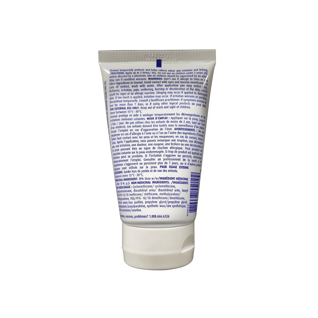 Description, warnings, directions, ingredients for Uremol Urea 10% Cream (100 grams)