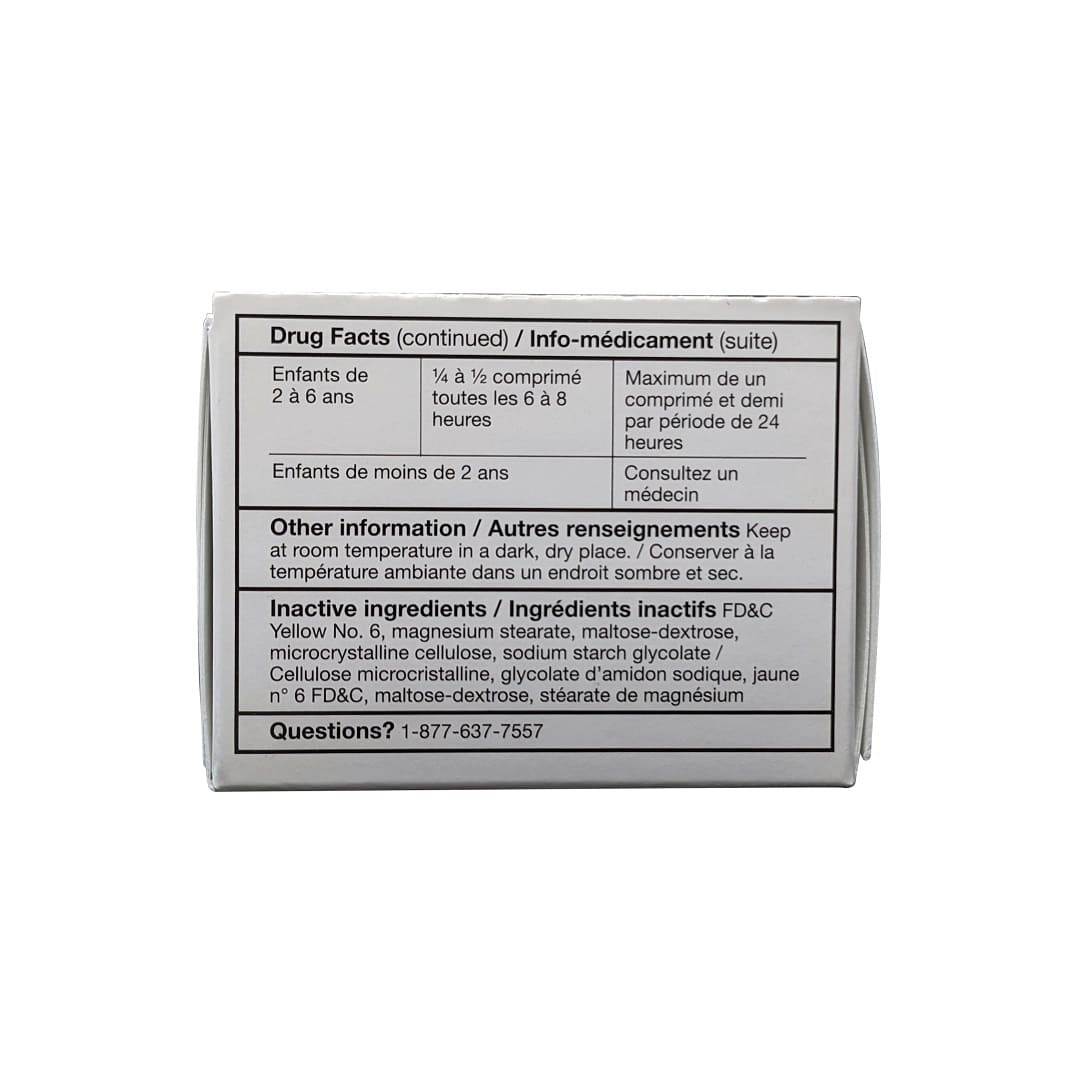 Directions and ingredients for health One Anti-Nauseant Dimenhydrinate USP 50 mg (100 tablets)