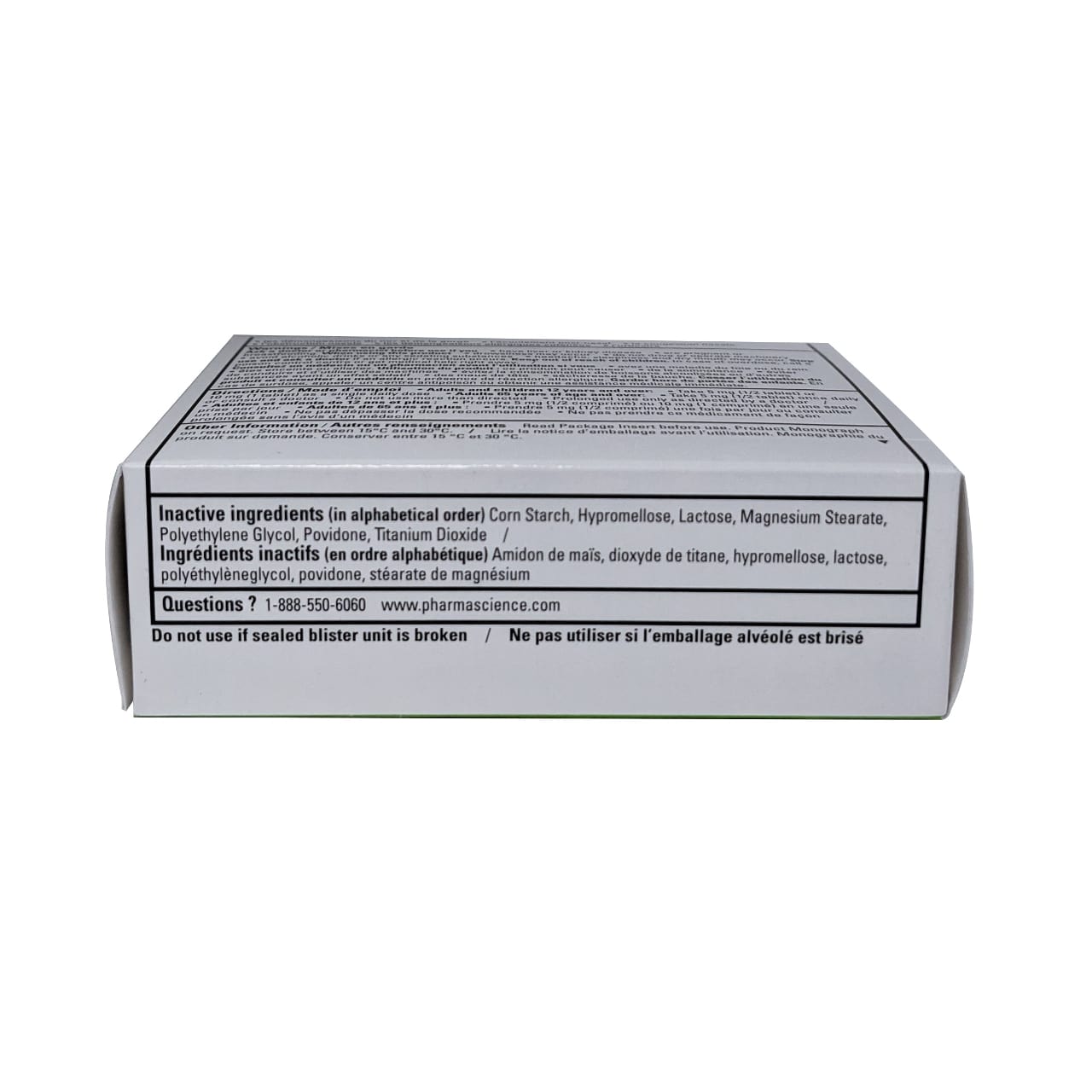 Drug facts for health One Extra Strength Non-Drowsy Allergy Relief Cetirizine Hydrochloride 10mg 24 tablets 3 of 3