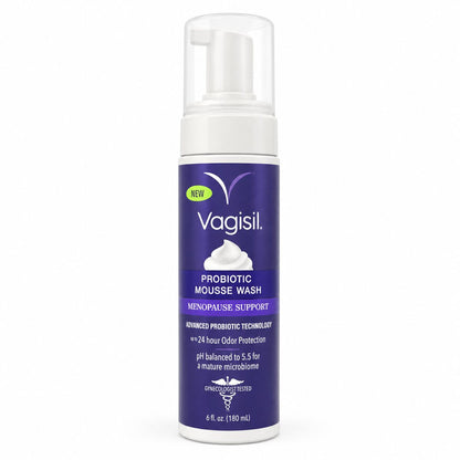 Vagisil Probiotic Mousse Wash pH 5.5 (180 mL) – front