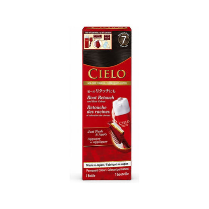 Cielo Hair Colour Cream No. 7 Brownish Black – package view 4