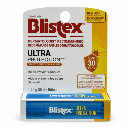 Blistex Ultra Protection Lip Balm SPF30 (4.25g) – front