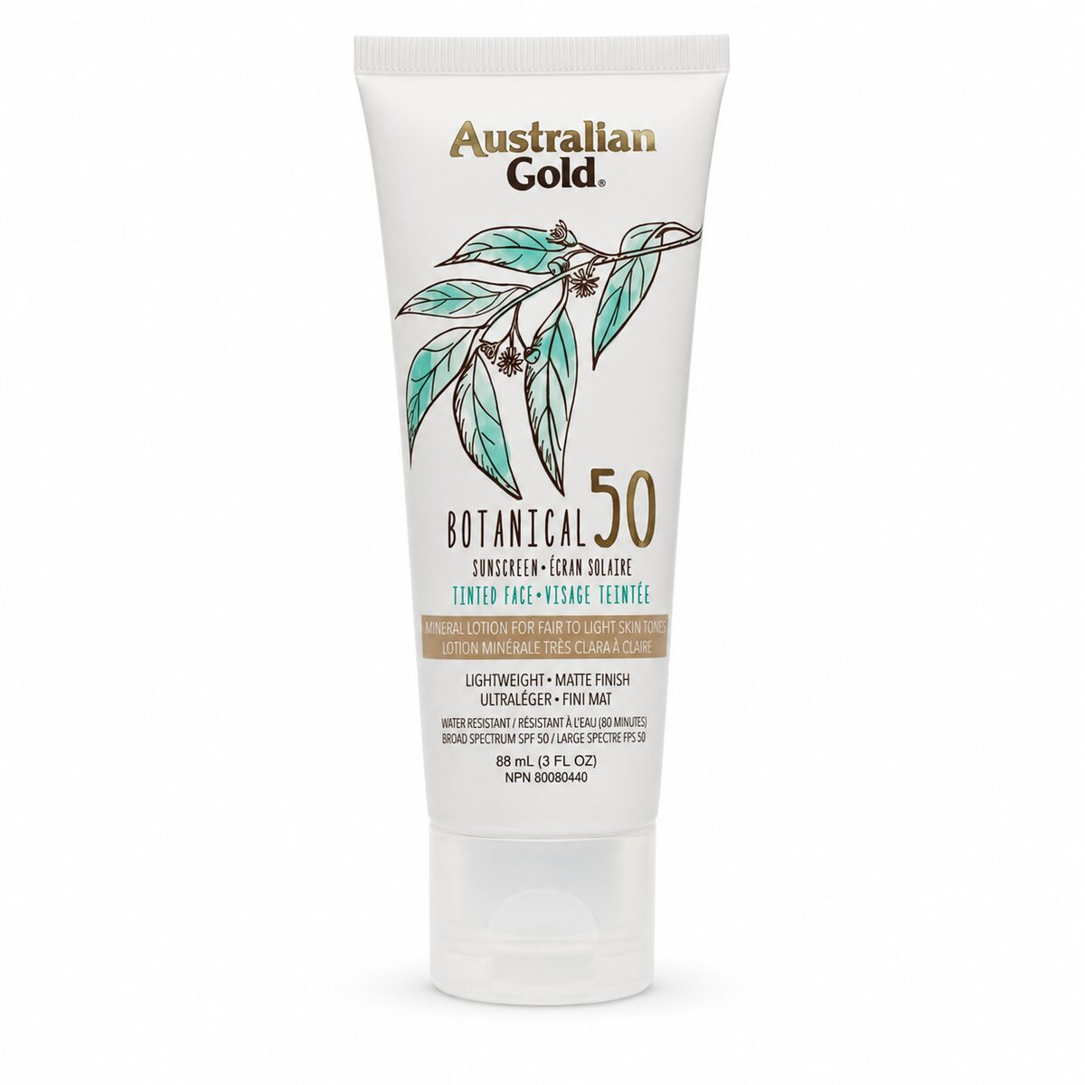 Australian Gold Botanical 50 Sunscreen SPF50 – front