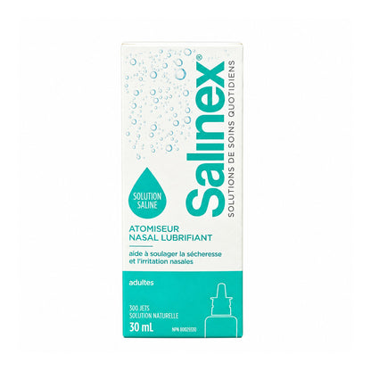 Salinex Nasal Lubricant Spray (30 mL) - Product Label FR
