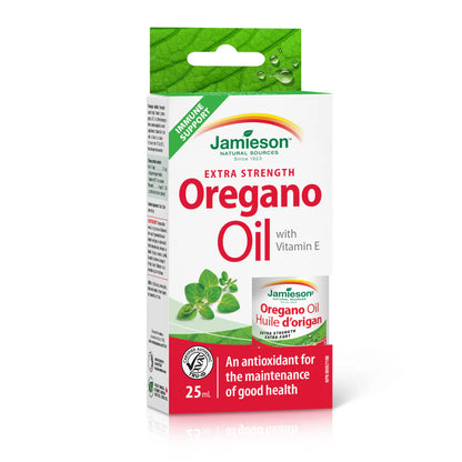 Jamieson Oregano Oil with Vitamin E (25mL)