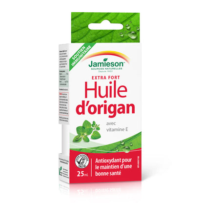 Jamieson Oregano Oil with Vitamin E (25mL)
