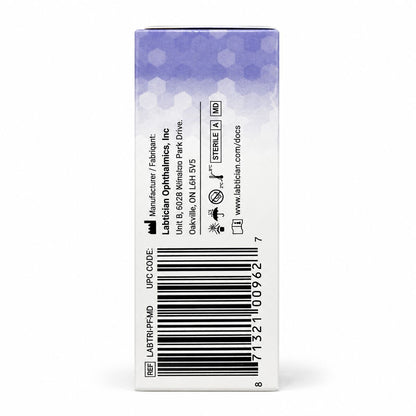 Labtician Labtriactiv 10 mL side view with barcode