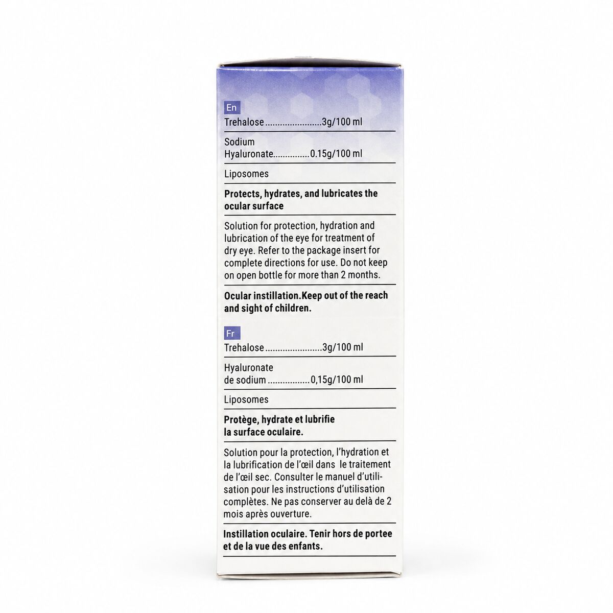 Ingredients and directions for Labtician Labtriactiv (10 mL)