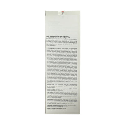 Dr.FORHAIR Folligen Silk Shampoo (500 mL) — bilingual product information