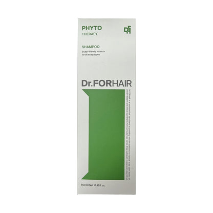 Dr.FORHAIR Phyto Therapy Shampoo (500 mL) — carton front