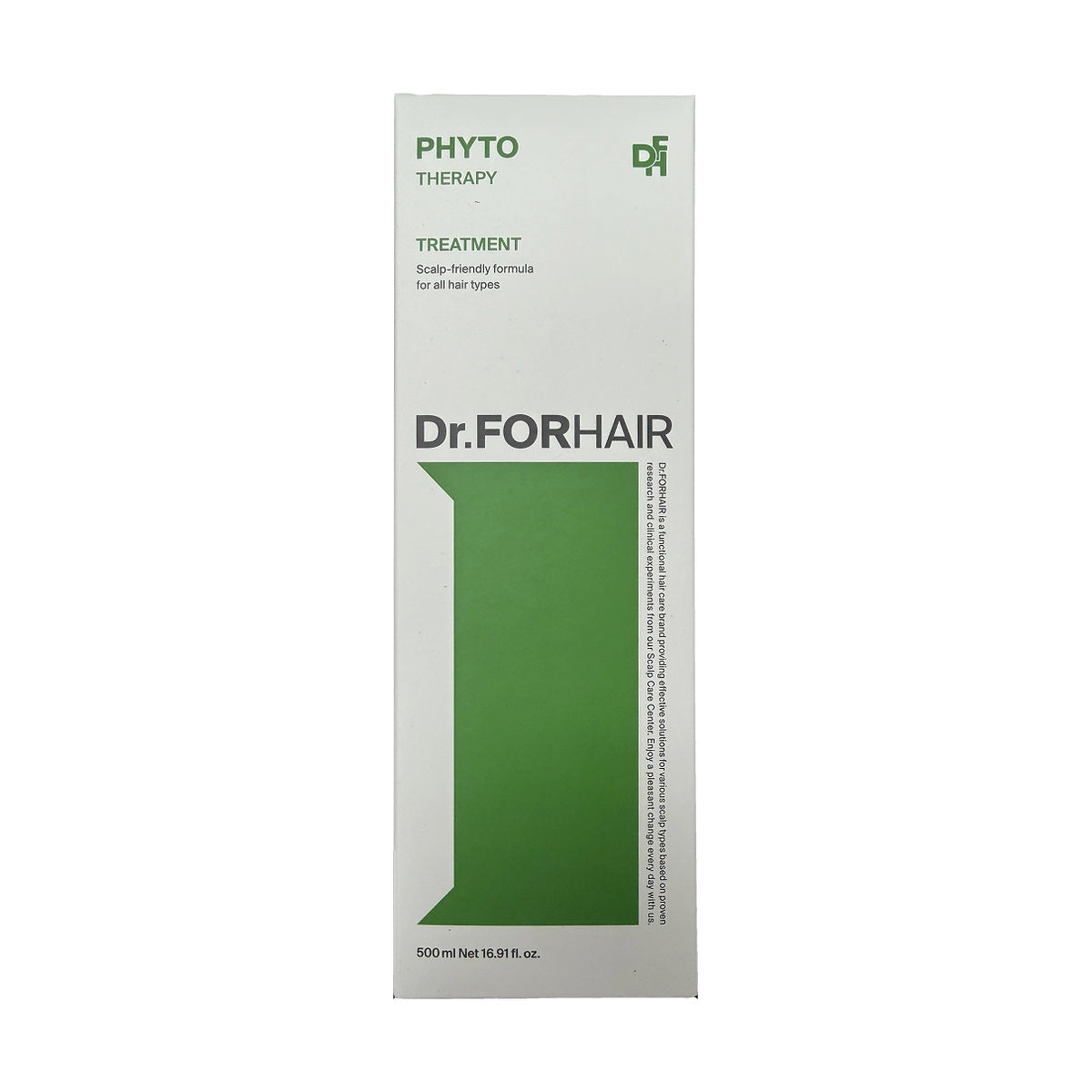 Dr.FORHAIR Phyto Therapy Treatment (500 mL) — carton front