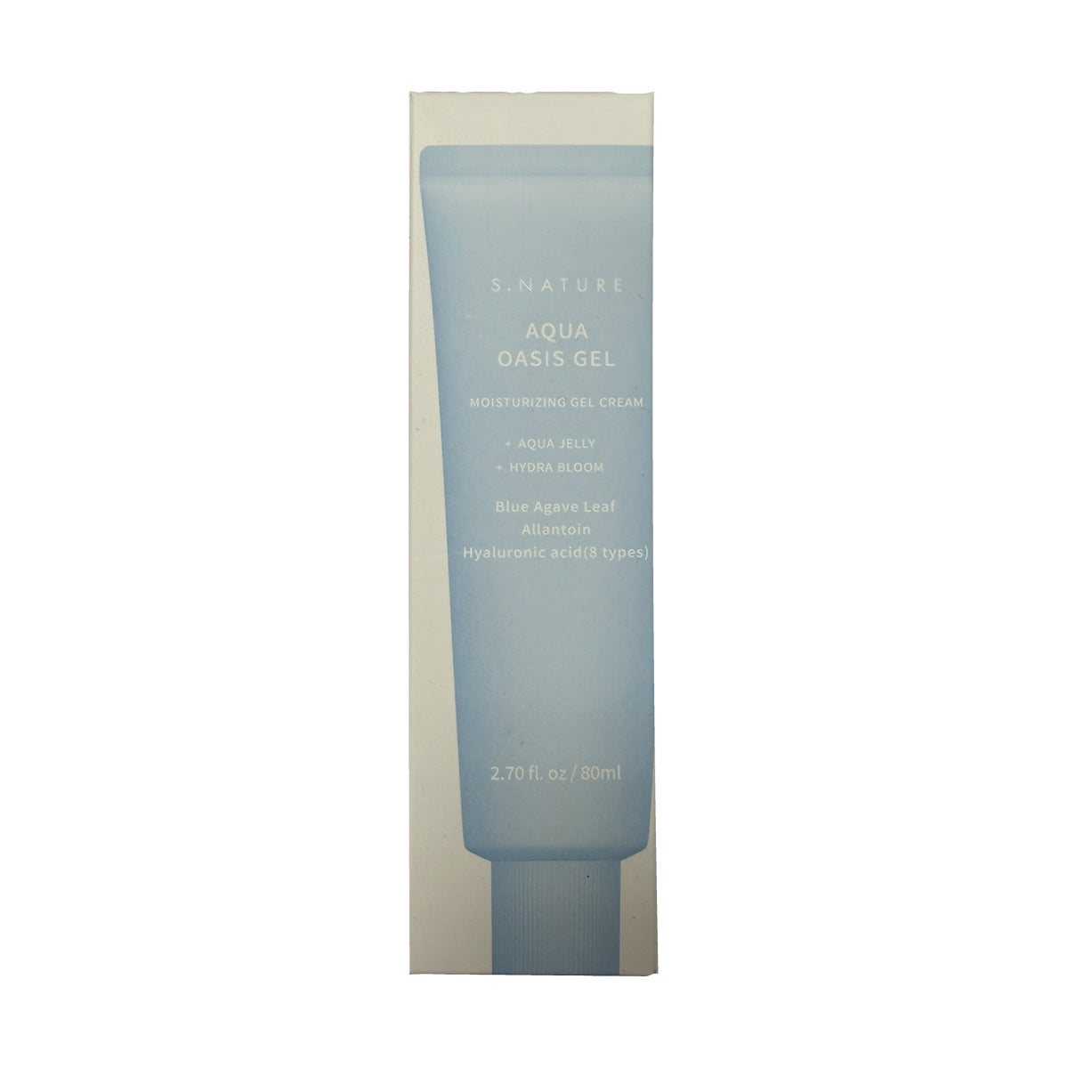 S.Nature Aqua Oasis Moisturizing Gel (80 mL) — carton front