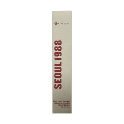 K-SECRET SEOUL 1988 Eye Cream Retinal Liposome 4% + Fermented Bean (30 mL) — carton front