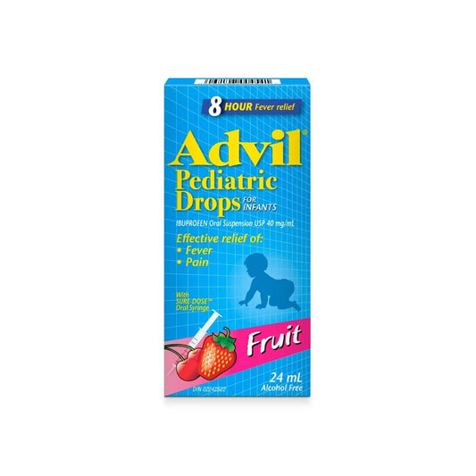 Advil Pediatric Drops Fruit Flavour (Ages 4 months to 3 years) (24 mL)