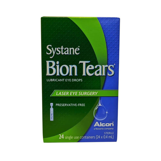 English package label for Alcon Systane Bion Tears 