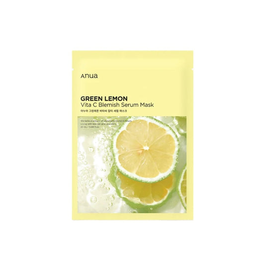 Anua Green Lemon Vita C Blemish Serum Mask (1 sheet)