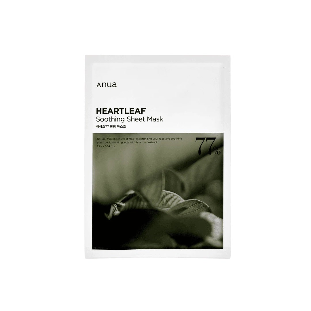 Anua Heartleaf 77% Soothing Mask (1 sheet) – beyondRx.ca (by 99