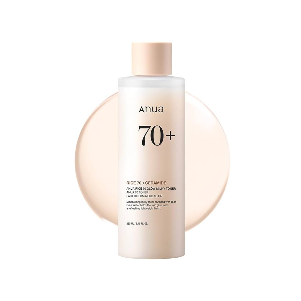 Bottle for Anua Rice 70 Glow Milky Toner (250 mL)