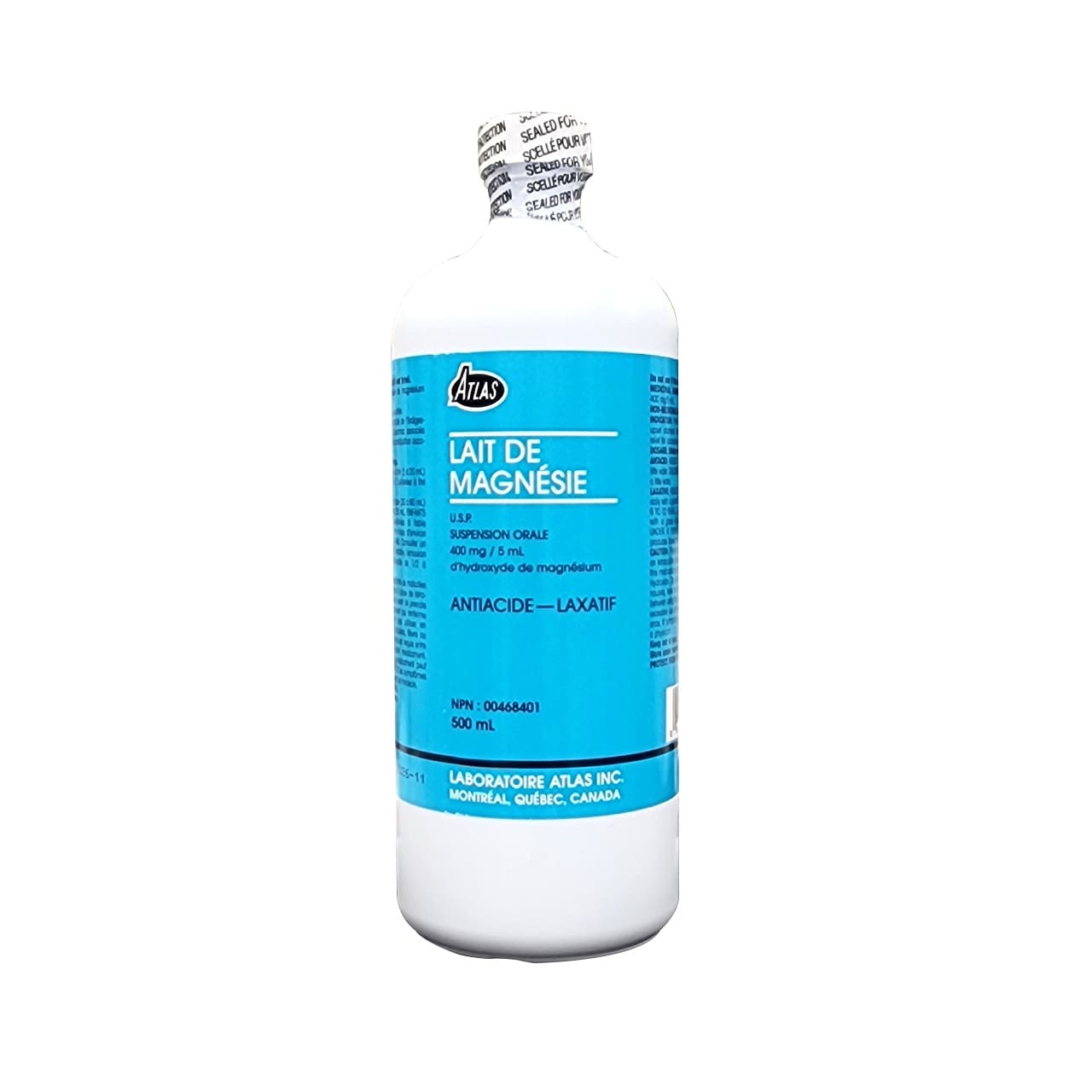 Atlas Milk of Magnesia Laxative (500mL) –  (by 99 Pharmacy)