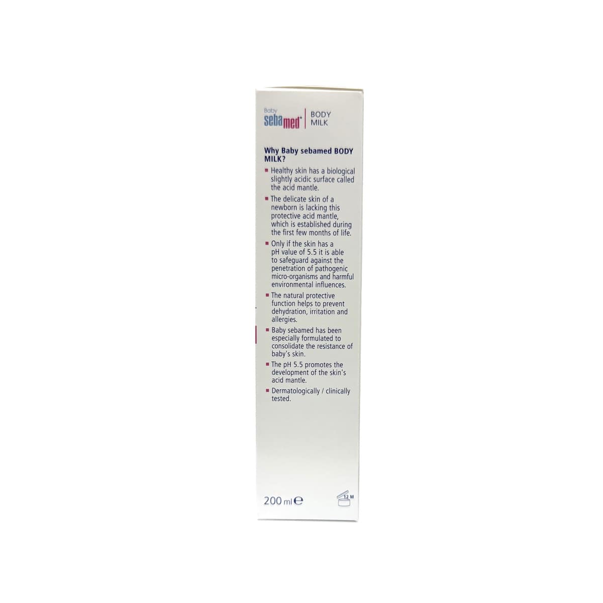 Description for Baby Sebamed Body Milk (200 mL)