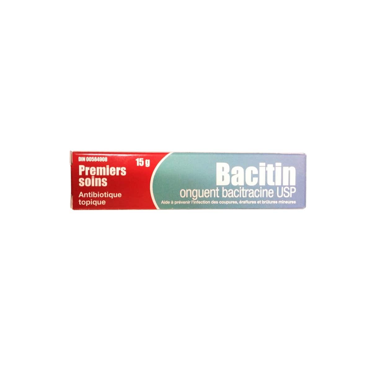 Bacticine Bacitin Ointment (15 grams) – beyondRx.ca (by 99 Pharmacy)