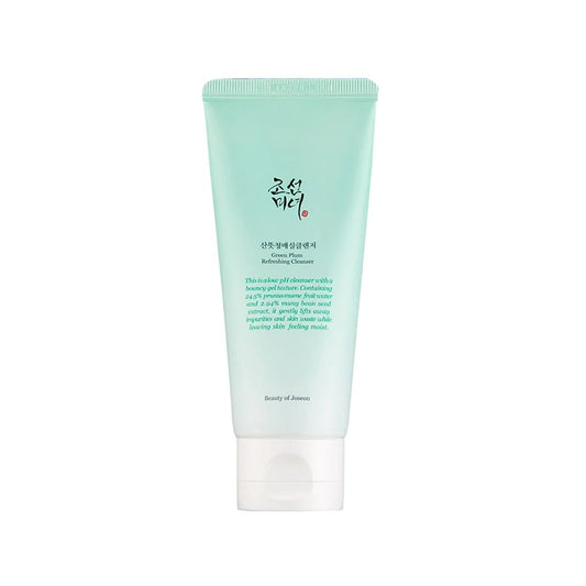 Product package for Beauty of Joseon Green Plum Refreshing Cleanser (100 mL)