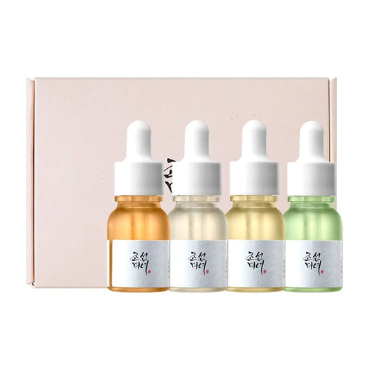 Product label for Beauty of Joseon Hanbang Serum Discovery Kit (4 x 10 mL)