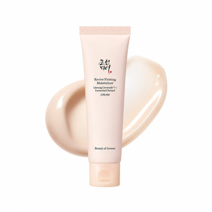 Product label for Beauty of Joseon Revive Firming Moisturizer (60 mL)